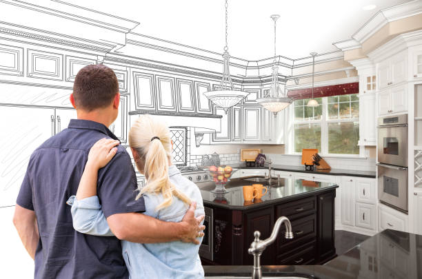 Custom kitchen cabinets installed in a Glenwood home